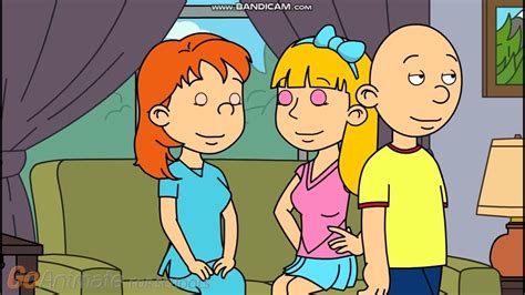 Caillou Hugs Rosie And Lilyungrounded Youtube