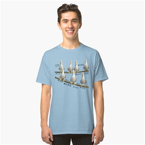Mine Seagulls From Finding Nemo Classic T Shirt By Chloe K Redbubble