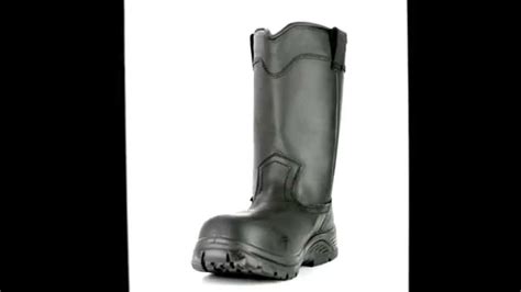 Mens Avenger A7847 Composite Toe Wellington Work Boot Steel Toe Shoes