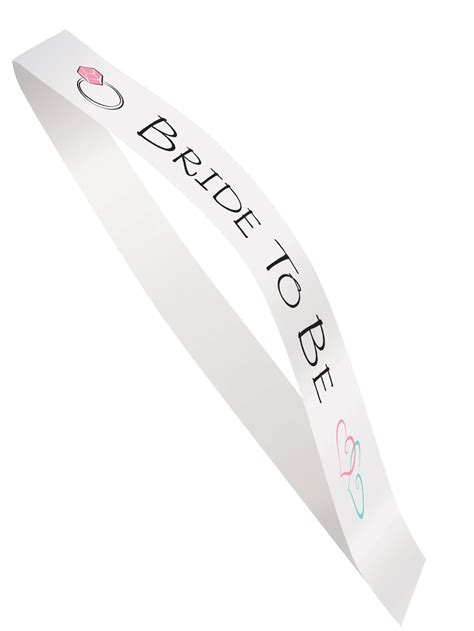 Bride To Be Sash Hen Night Bride Sash From Hen Party Superstore