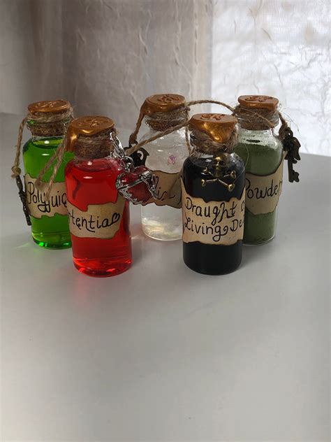 Wizard Inspired Potions Love Potions Potions Wizard Etsy Harry