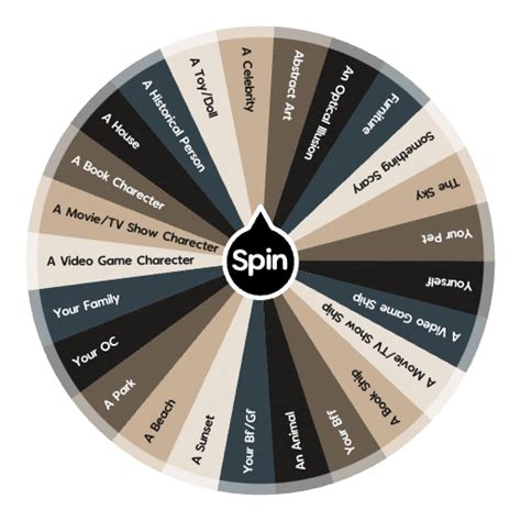 What To Draw Spin The Wheel Random Picker