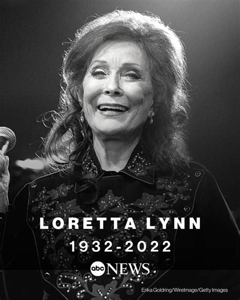 Rest In Peace Loretta Lynn 💔 Vsofigzdtm Good Morning America Gma