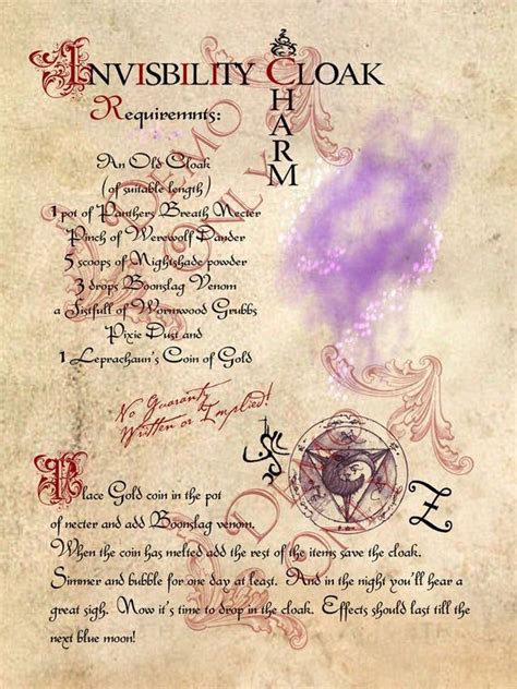 Grimoire Spell Witch Herbal Correspondence And Book Of Etsy Charmed Book Of Shadows Book Of