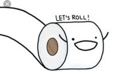 Lets Roll Toilet Paper Painted Rock Idea Natalie Dee Lets Roll Funny