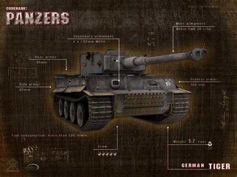 Codename Panzers Wallpaper Tiger Image Tank Lovers Group Mod Db