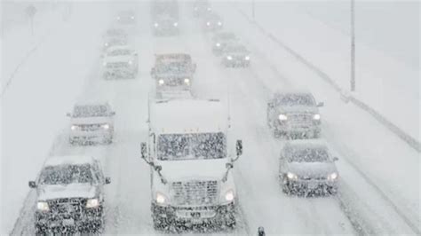 Massive Snowstorm Closes Schools Grounds Flights In Us Heartland Cgtn