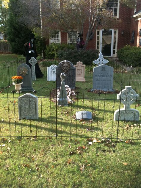 The Halloween Graveyard~ Halloween Graveyard Halloween Graveyard Decorations Halloween