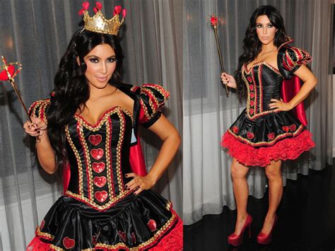 From Sexy To Slutty Kim Kardashians Halloween Costumes