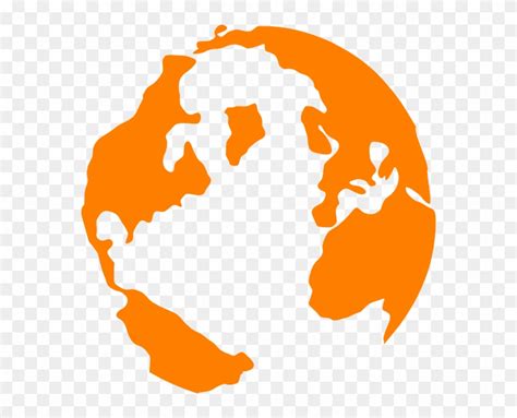 Globe Orange Logo Png Free Transparent Png Clipart Images Download