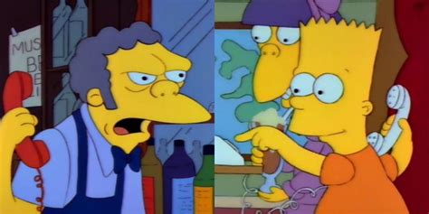 The Simpsons Barts 15 Best Prank Calls To Moes Tavern Ranked