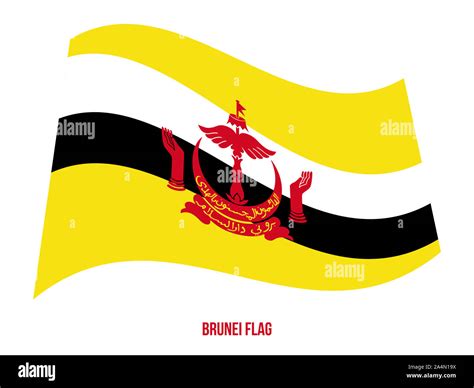 Waving Flag Of Brunei Cut Out Stock Images And Pictures Alamy