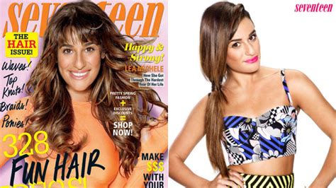 lea michele is all for her own glee spin off entertainment tonight