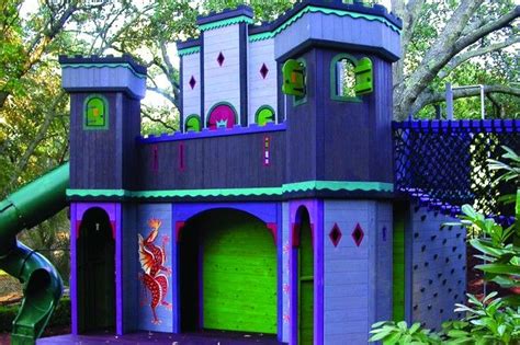 The Fully Loaded Mini Mansion Play Houses Playset Outdoor Outdoor Kids