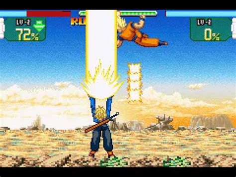 You can fly at will as or against dbz characters, including goku, vegeta, cell, frieza, and buu. Gameplay: Dragon Ball Z: Supersonic Warriors GBA - YouTube