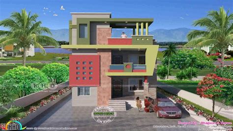 Duplex House Exterior Design Pictures In India Youtube