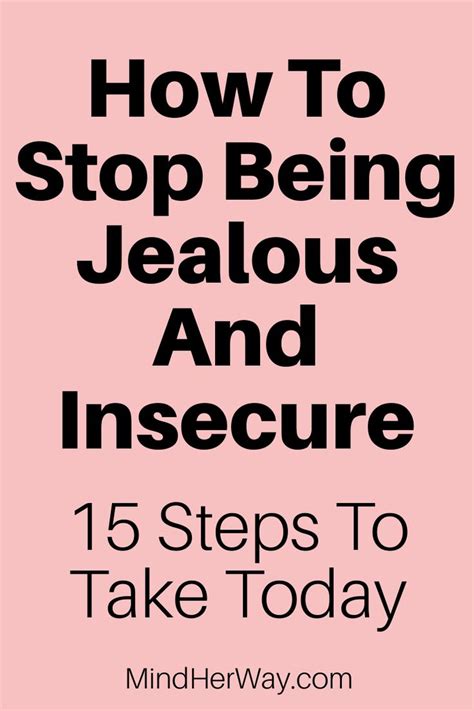 How To Stop Being Jealous And Insecure Real Relationship Advice