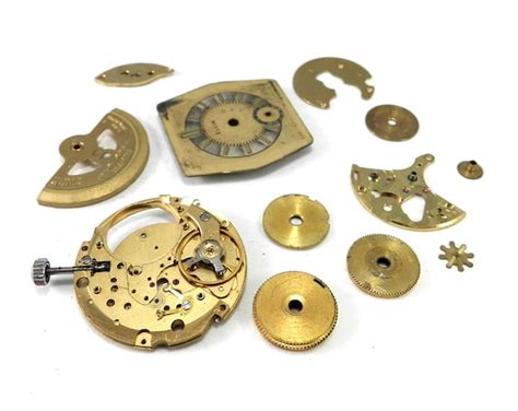 Items Similar To Vintage Watch Parts Movements Lot Gold Steampunk