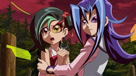 Yugioh Zexal Rio Comforts Tori While She Worries About Yuma And Astral Yugioh Cosplay Anime