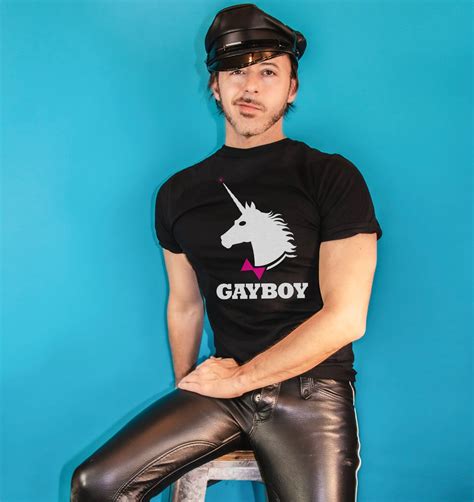 Gayboy Gay T Shirt Pride Lgbtq Unicorn Queer Etsy Uk