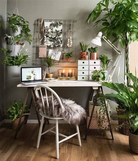 Creating a home office is the most popular use for a garden room. 5 Fun Work From Home Office Ideas | Artsy Fartsy Life