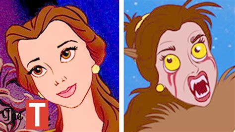 10 Disney Princesses Reimagined As Monsters Youtube