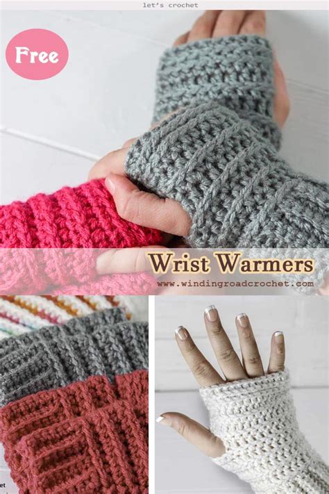 Wrist Warmers Free Crochet Pattern