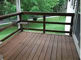 Pics of wooden deck handrails | privacy wood deck railings glass deck railings wrought iron deck. Nice Concept and Design of Horizontal Deck Railing for ...