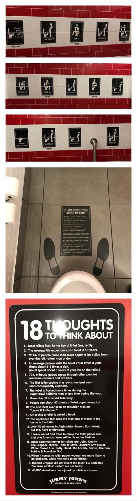 These Signs In A Jimmy Johns Bathroom Meme Guy