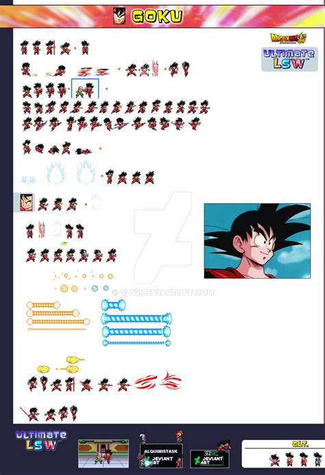 Teen Goku Ultimate Lsw Sheet By Gz52 On Deviantart