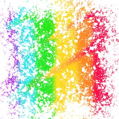 Rainbow Splatter By Oddlyspecificc Redbubble