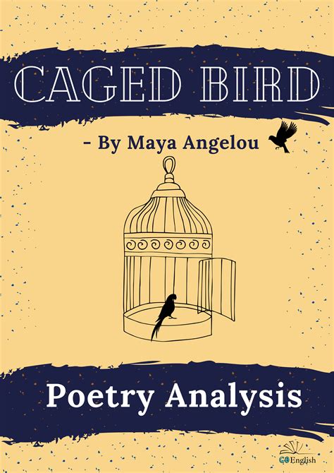 "Caged Bird" Poem Analysis Worksheet | Poem analysis, Poetry analysis