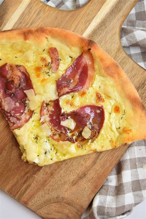 Pizza Carbonara Recette Facile