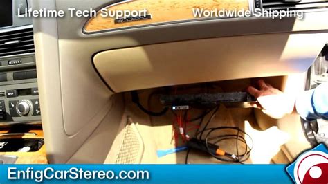 Installation iPod Bluetooth iPod AUX USB adapter Audi A6 ...