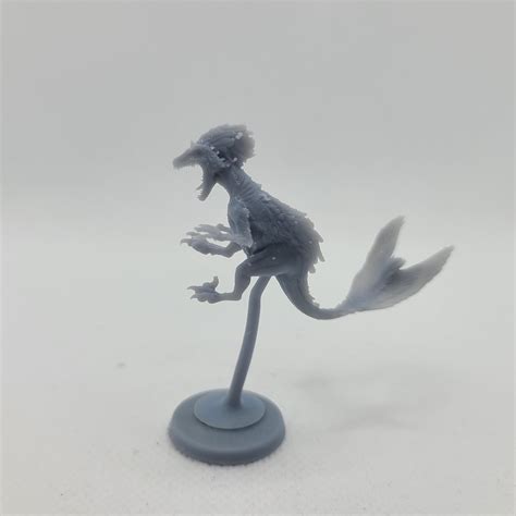 3d Printable Feathered Raptors 5 Pack All Poses By Mini Monster Mayhem