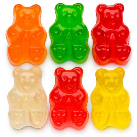 Gummi Bears Assorted 6 Flavors Bulk Candy