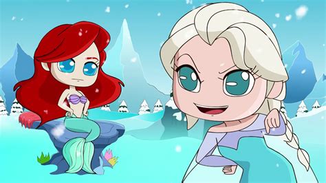 Elsa Vs Ariel Youtube
