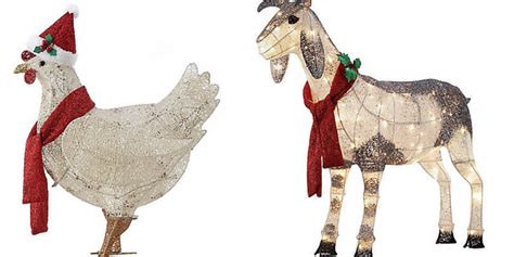 These Christmas Farm Animals Are The Southern Holiday Decor We Didnt