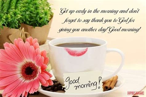 Write Wishes On Fresh Good Morning Greeting Cards
