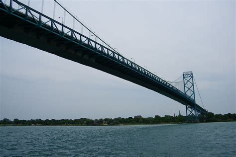 Ambassador Bridge Detroit Michigan June 16 2012 Flickr