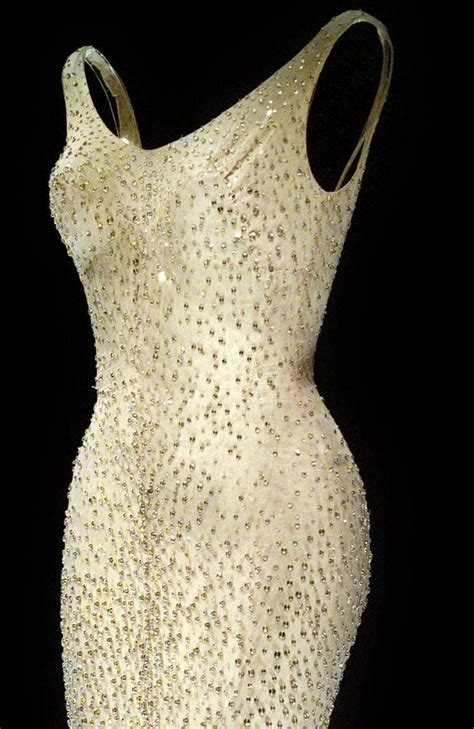 Marilyn Monroe Dress She Wore When Singing Happy Birthday Sells For