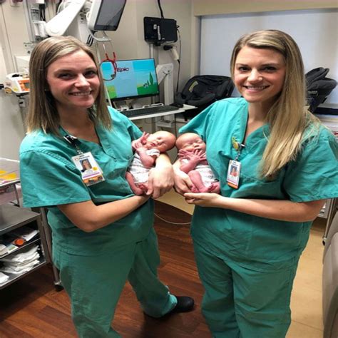 Identical Twin Nurses Help Deliver Identical Twin Girls In Hospital Where They Work T Vi
