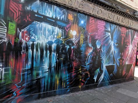 Awesome Graffiti Shoreditch London I Think Dan Kitchener Routrun