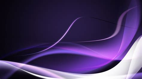 Abstract Purple And White Waves Power Point Backgrounds Abstract