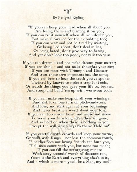 If Rudyard Kipling Poem Copy And Paste