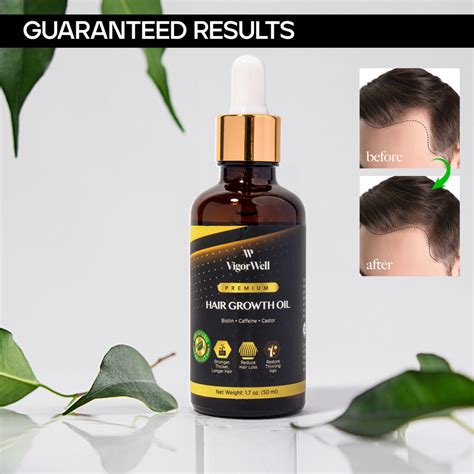 Hair Growth Oil Natural With Caffeine Biotin And Castor Hair Growth