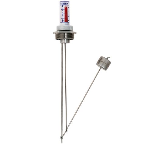 Therma™ Stainless Steel Liquid Level Gauge For 550 Gallon Ibc Tank 2