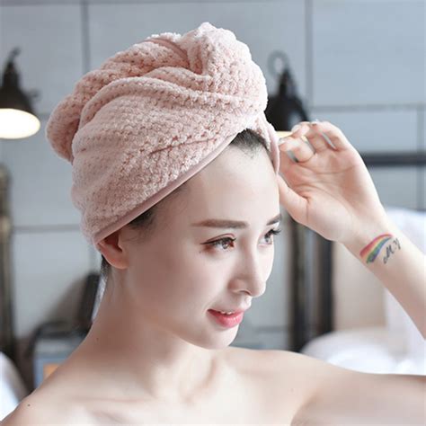 Fast Dry Hair Wrap Towel Sugar And Cotton