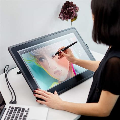 If you want a larger screen with a big display wacom cintiq pro 24 and microsoft surface studio are the right tablets for you. Wacom Cintiq 22 Drawing Tablet with HD Screen, Graphic ...