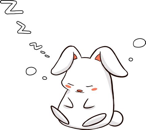 잠자는 토끼 동물 잠자는 토끼 한가을 축제 Png 일러스트 및 이미지 에 대한 무료 다운로드 Pngtree